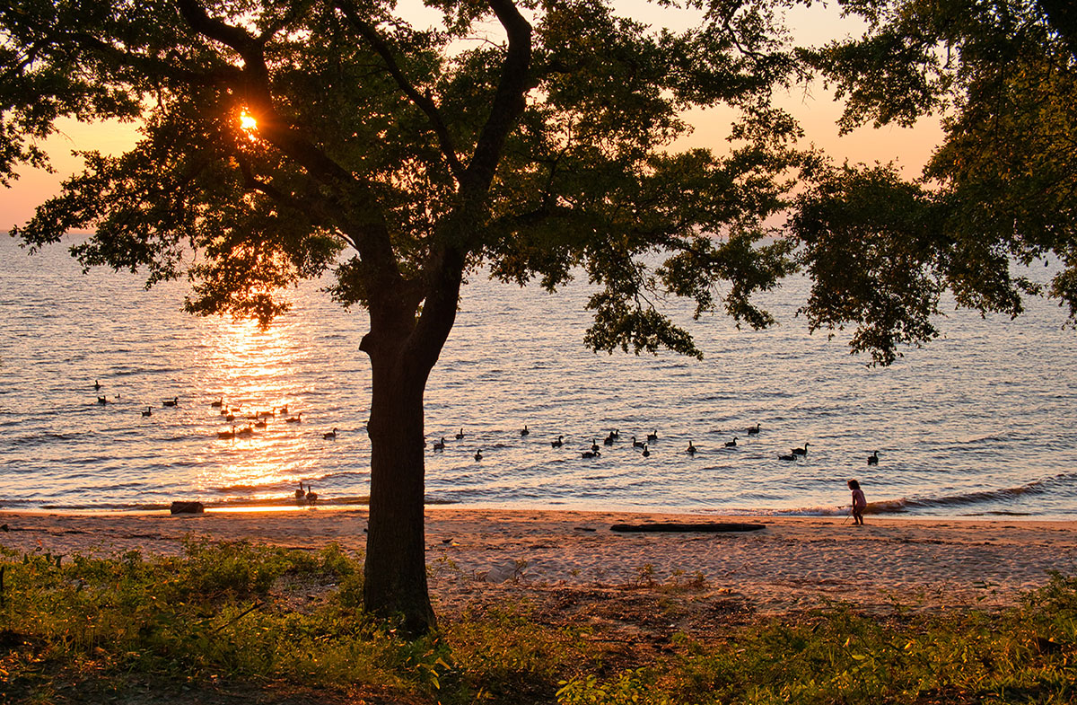 Sunset Over Mobile Bay